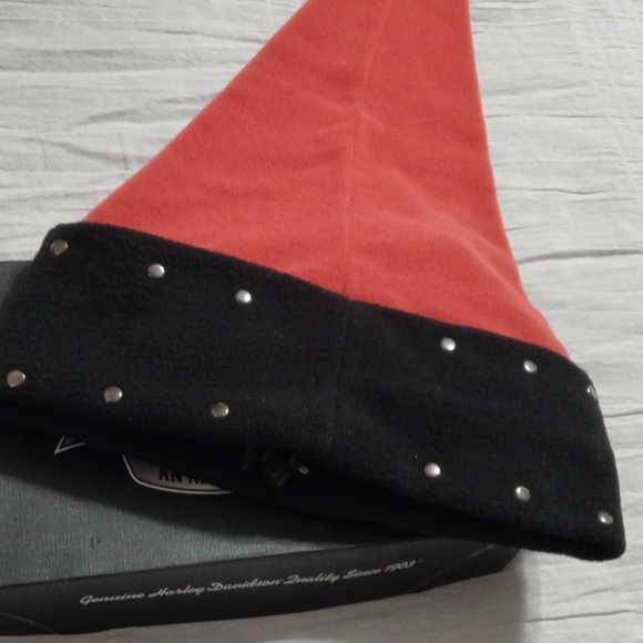 Harley Davidson Christmas hat - Picture 4 of 6